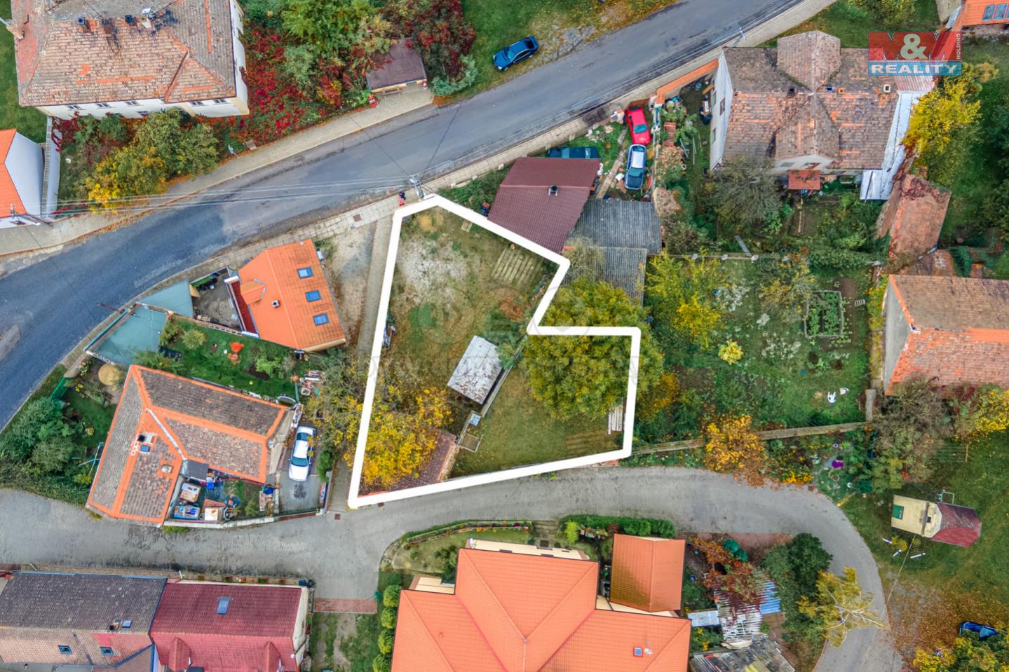Prodej pozemku k bydlení, 461 m, Hobšovice, obrázek č. 1