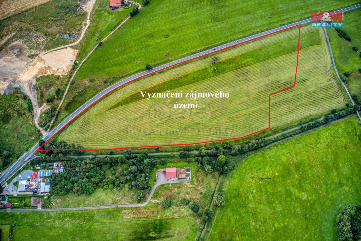 Prodej komerčního pozemku, 51322 m, Líně, obrázek č. 2