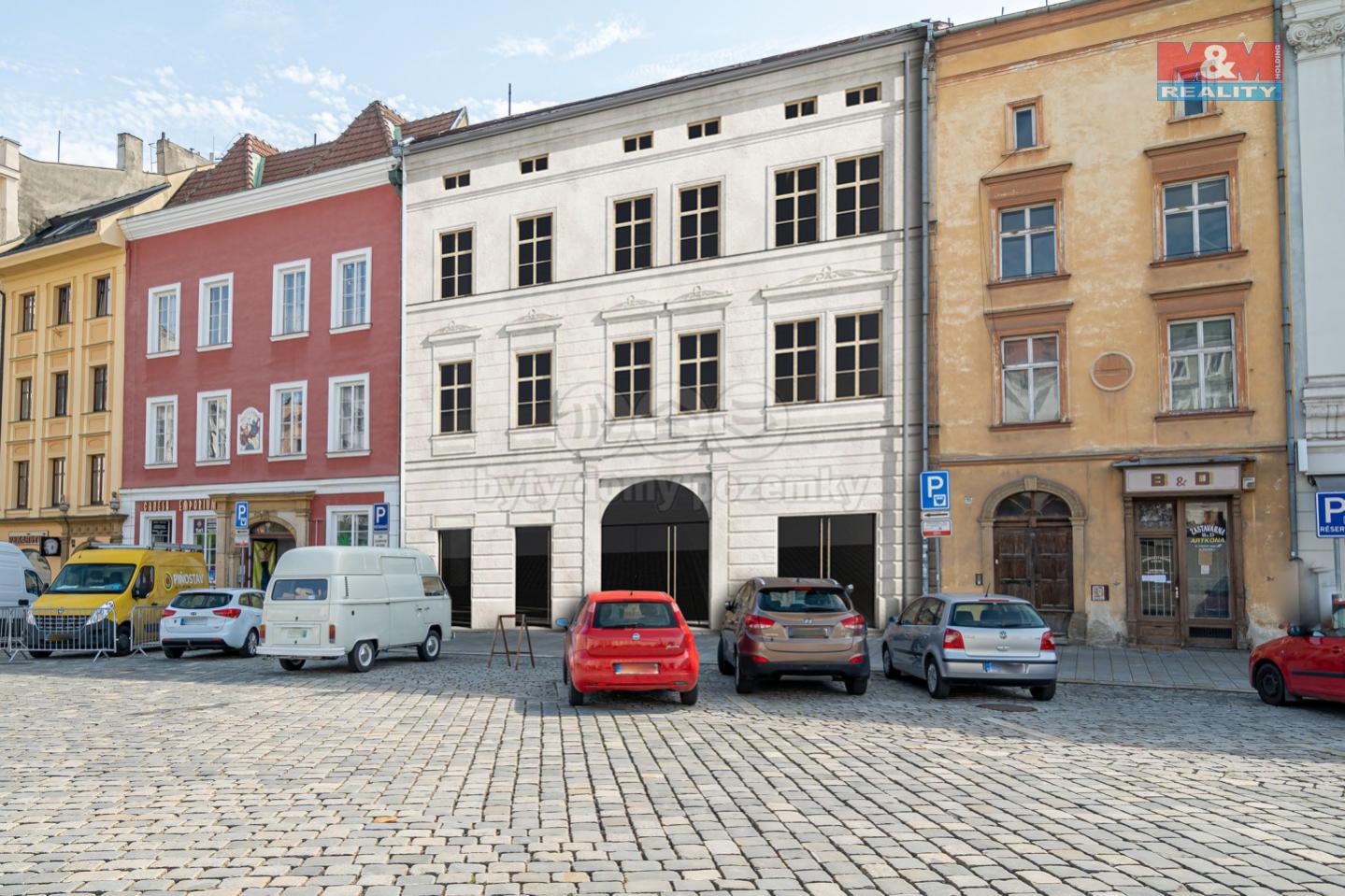 Prodej nájemního domu, 1942 m, Olomouc, ul. Dolní náměstí, obrázek č. 1