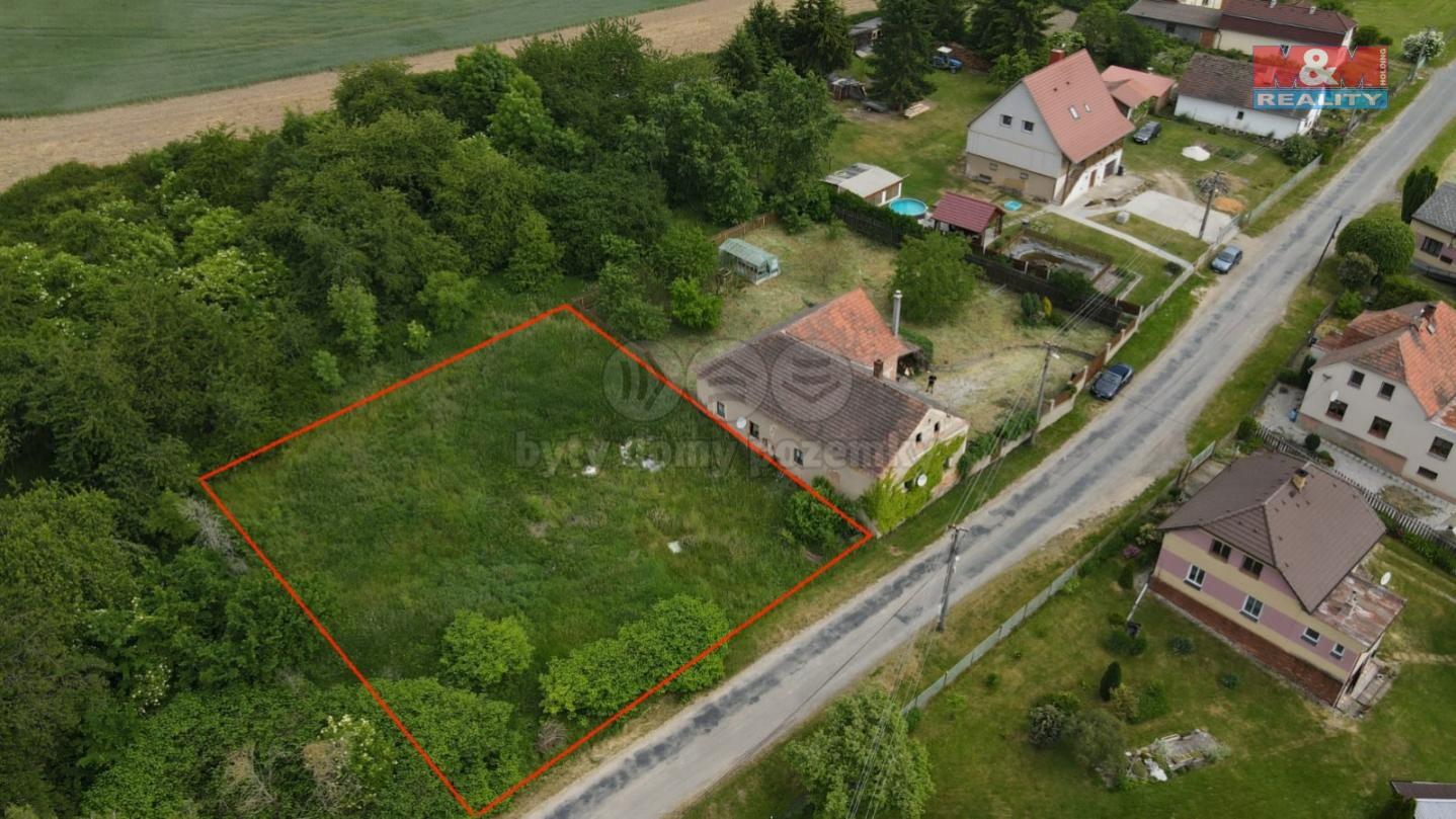 Prodej pozemku k bydlení, 959 m, Skapce, obrázek č. 1