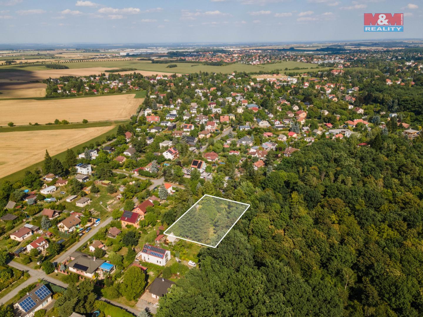 Prodej pozemku k bydlení, 1000 m, Praha, Klánovice, obrázek č. 1