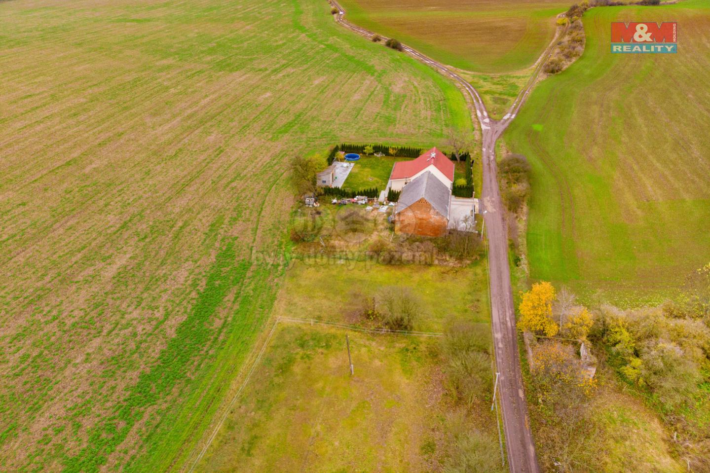 Prodej pozemku k bydlení, 1042 m, Skytaly, Vroutek, obrázek č. 1