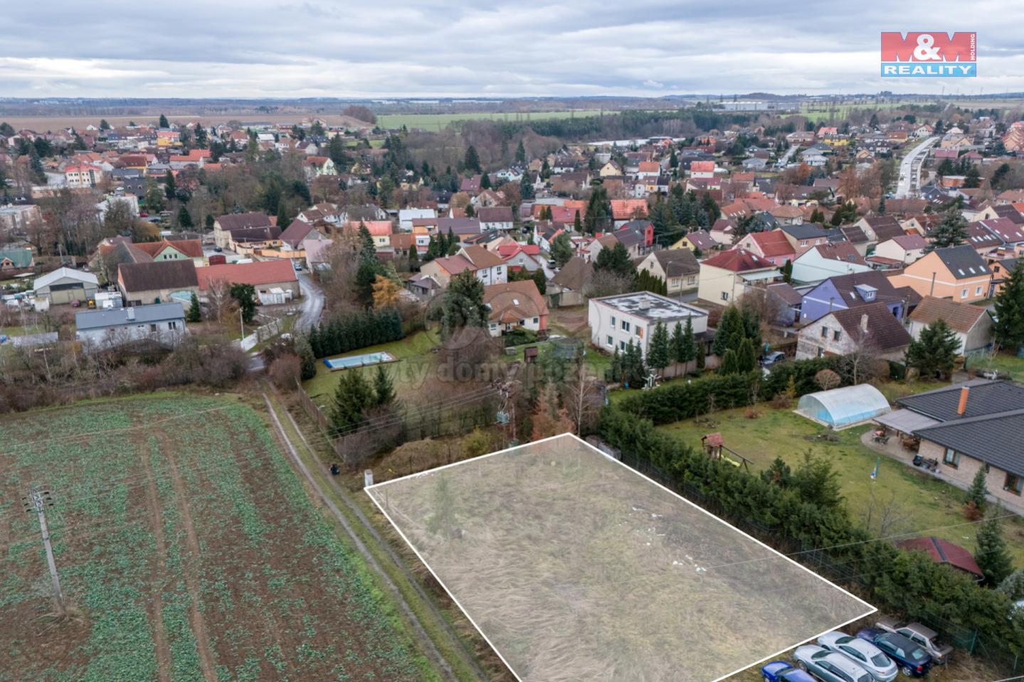 Prodej pozemku k bydlení, 850 m, Hřebeč, obrázek č. 2