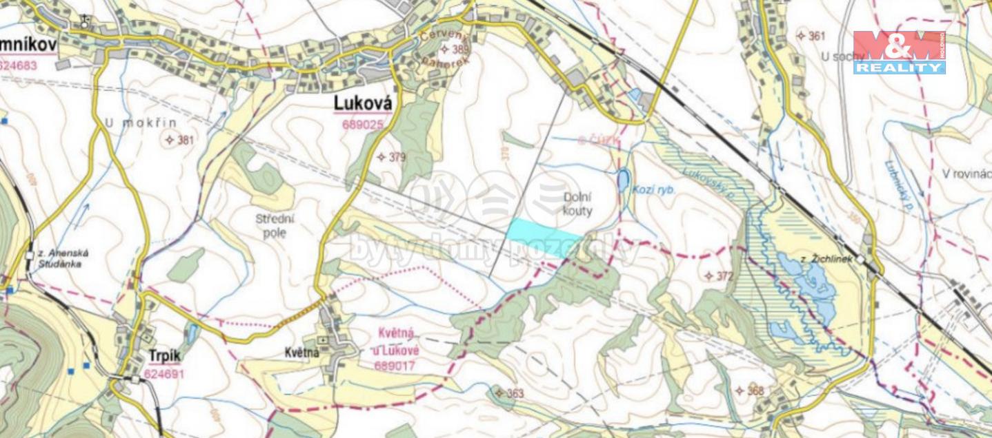 Prodej pole, 114478 m, Luková, obrázek č. 1