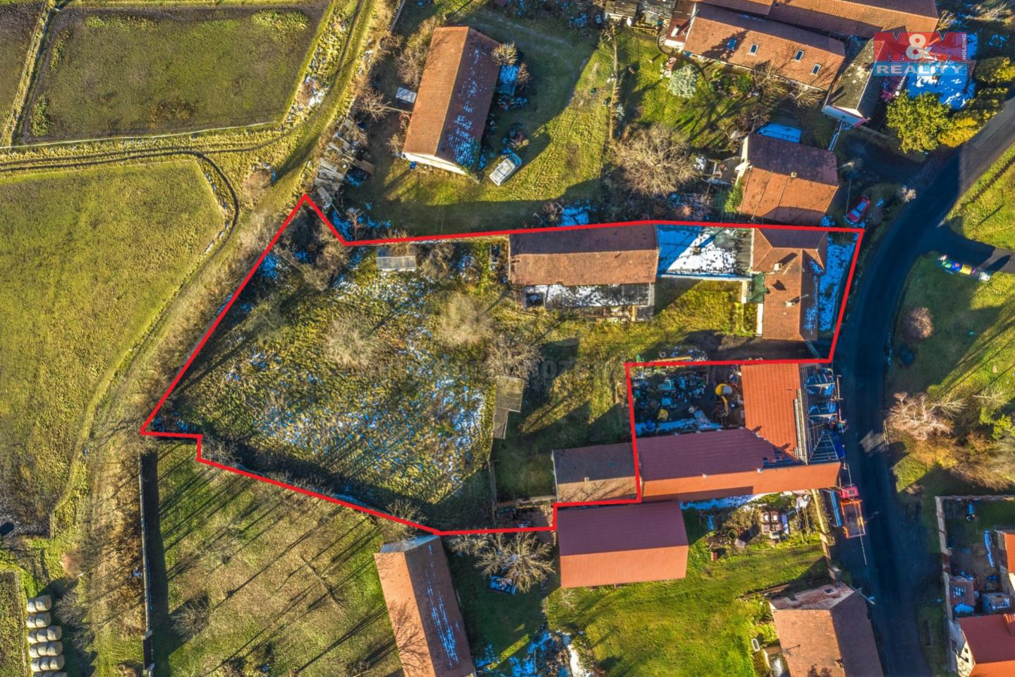 Prodej pozemku k bydlení, 2891 m, Neratovice - Korycany, obrázek č. 1