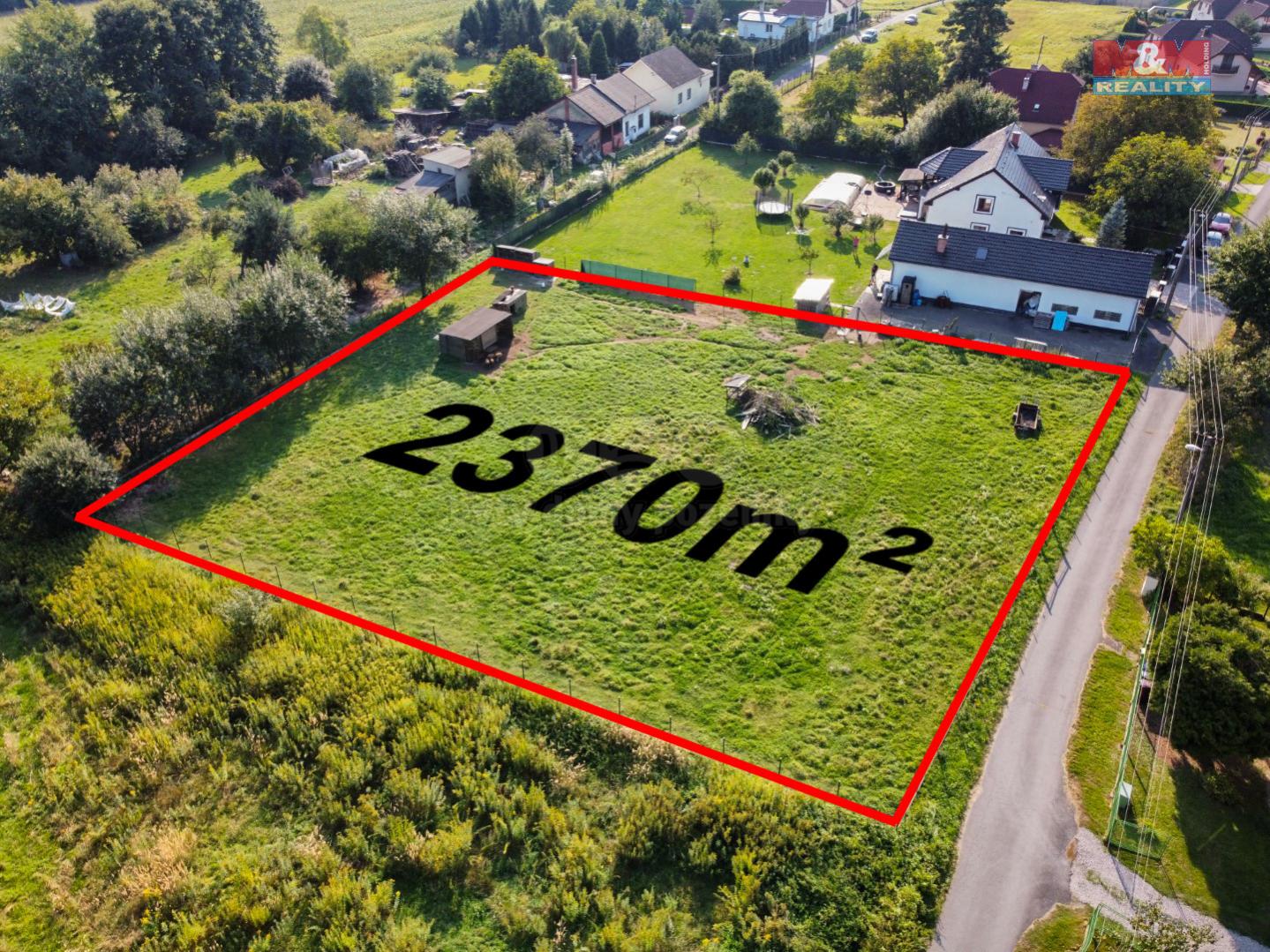 Prodej pozemku k bydlení, 2370 m, Bohumín - Skřečoň, obrázek č. 1
