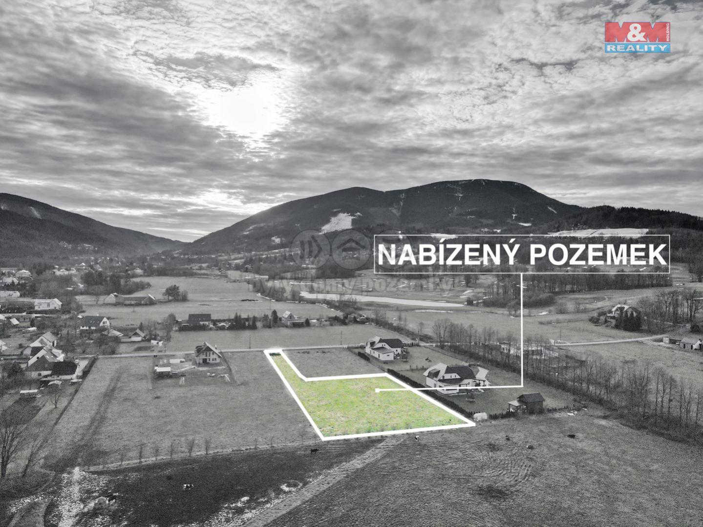 Prodej pozemku k bydlení, 2324 m, Ostravice, obrázek č. 1