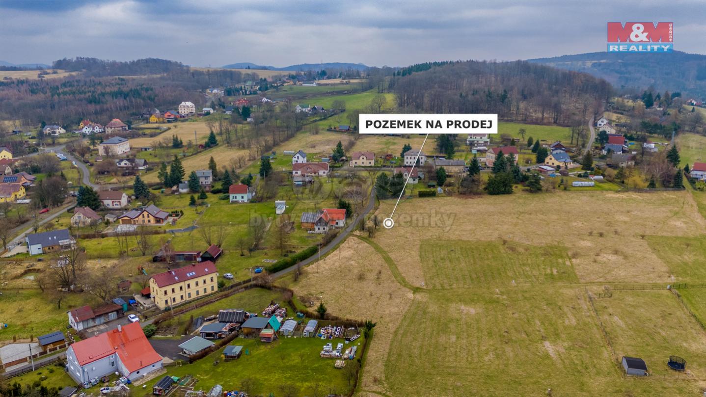 Prodej pozemku k bydlení, 1044 m, Nový Oldřichov, obrázek č. 3