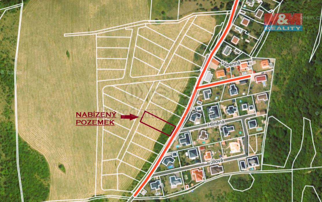 Prodej pozemku k bydlení Hudcov - Panorama, 1184 m2, obrázek č. 2