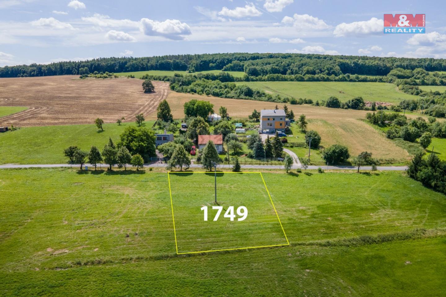 Prodej pozemku k bydlení, 1749 m, Libomyšl, obrázek č. 1