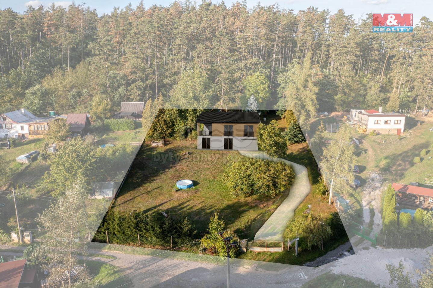 Prodej pozemku k bydlení, 2025 m, Chrást, ul. V Podlesí, obrázek č. 2