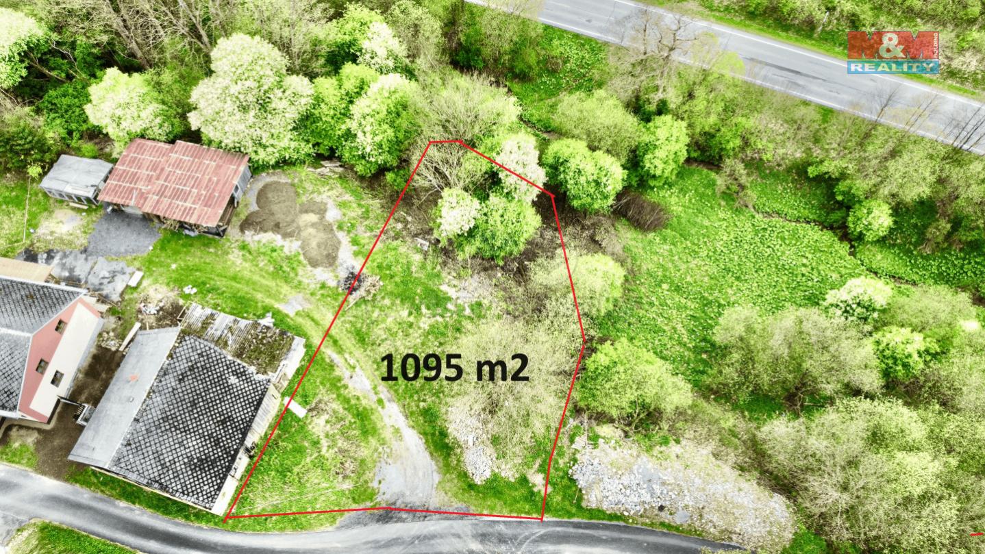 Prodej pozemku k bydlení, 1095 m, Branná, obrázek č. 1