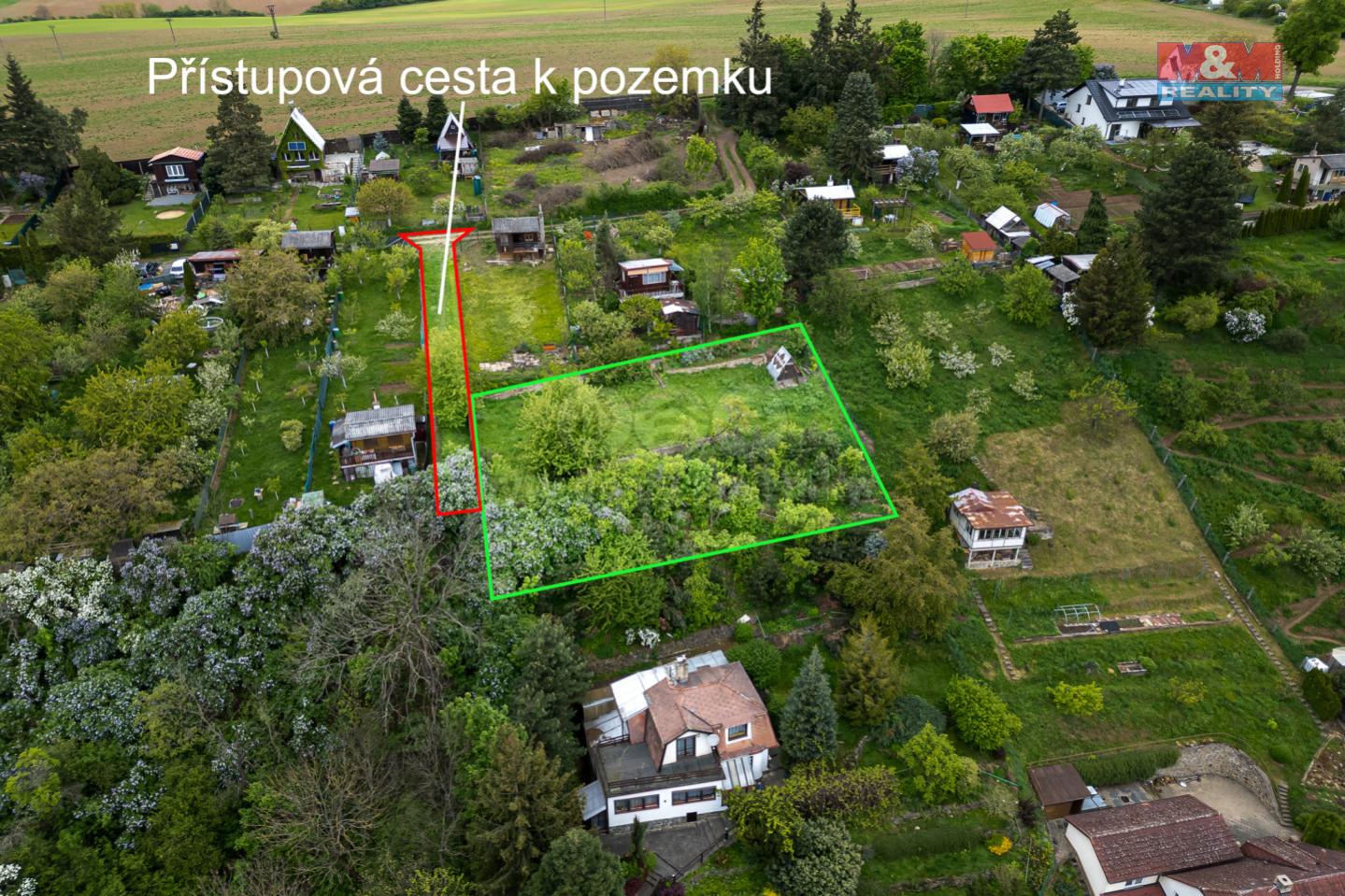 Prodej zahrady, 832 m, Šternberk, ul. Vinohradská, obrázek č. 1