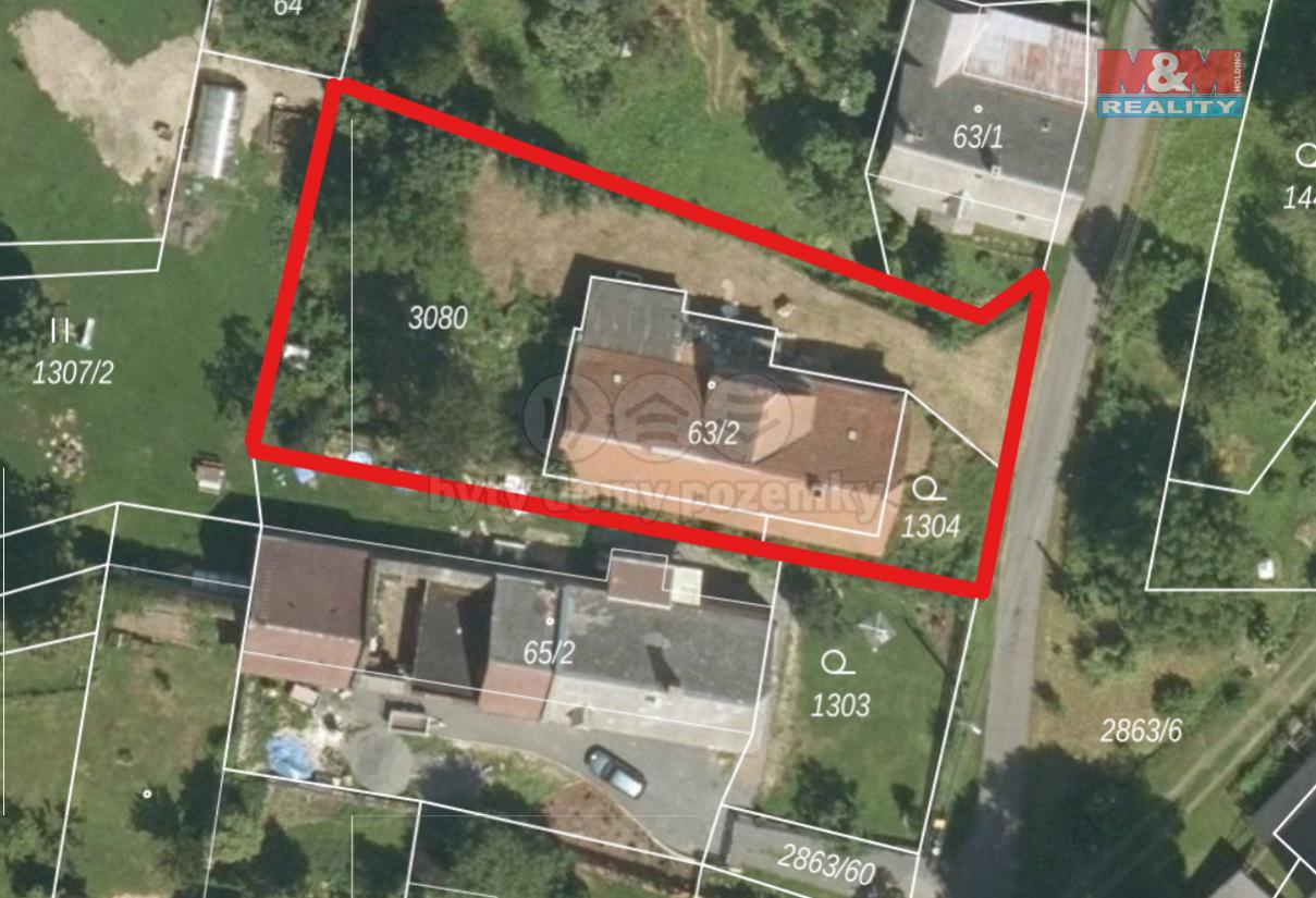 Prodej pozemku k bydlení, 1502 m, Roudno, obrázek č. 1