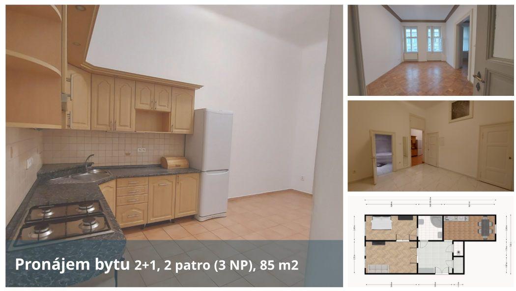 Pronájem bytu 2+1 85 m2, obrázek č. 1