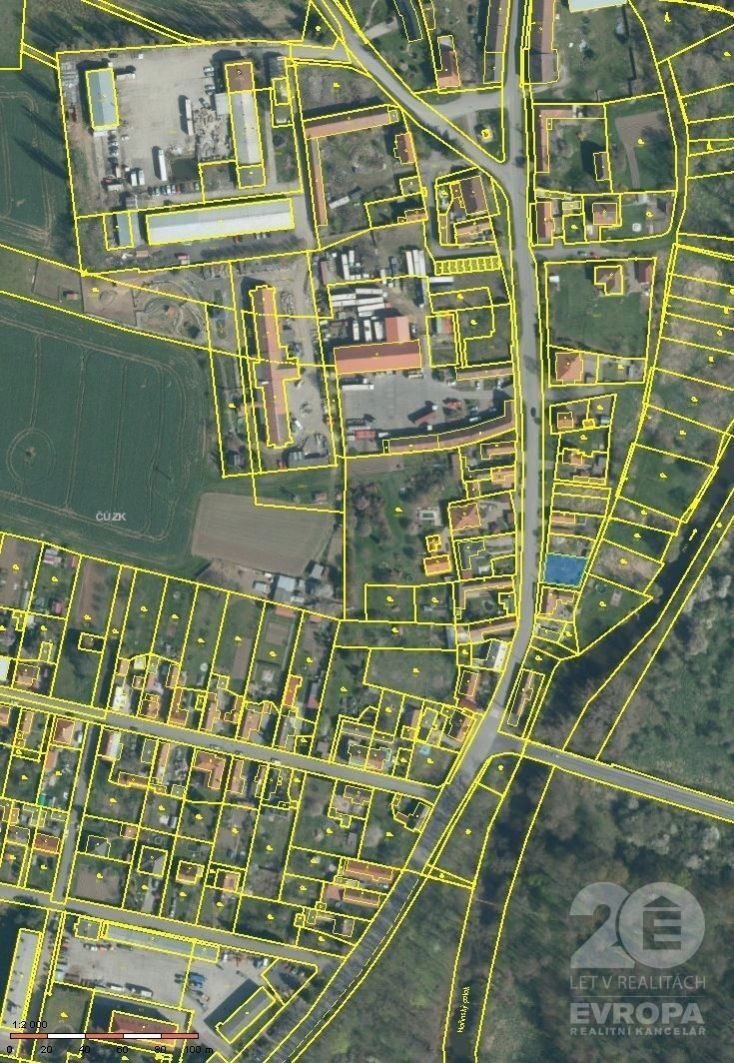 Prodej stavebního pozemku v obci Hořín - Brozánky, obrázek č. 3