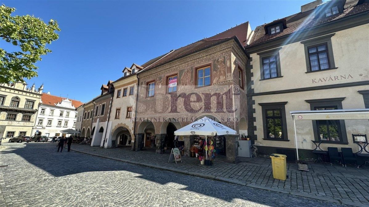 Prodej dvou historických domů na náměstí v Prachaticích propojených pasáží., obrázek č. 2