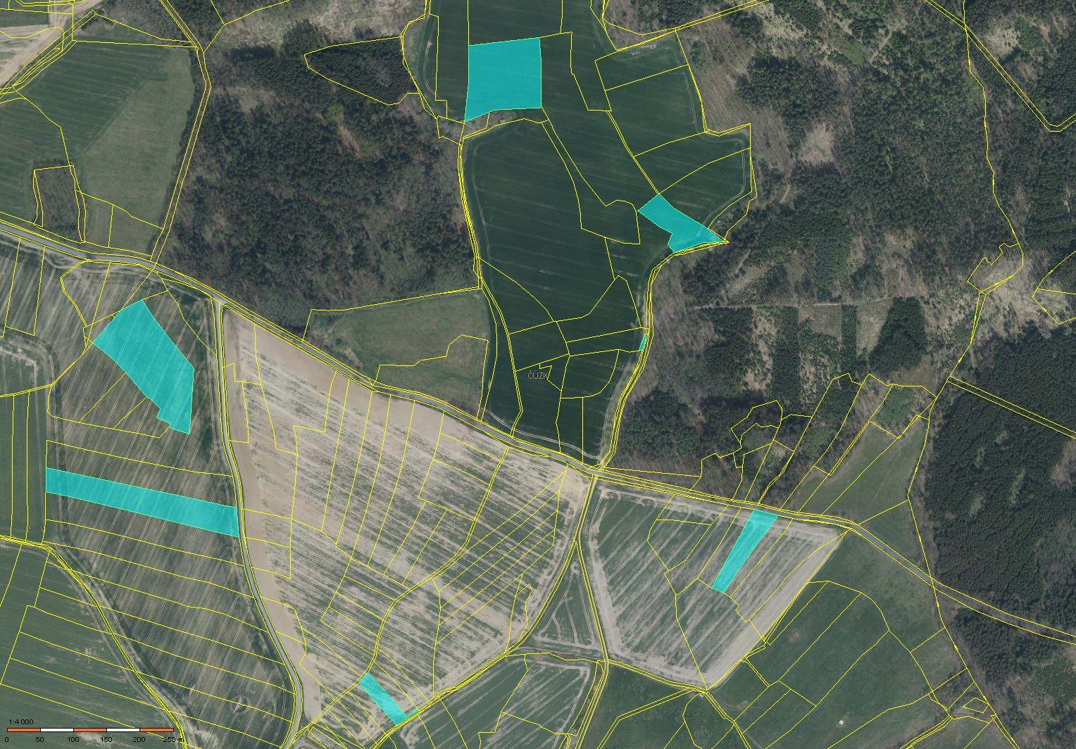Prodej 5,93 ha půdy v k.ú. Louňouvá, obrázek č. 2