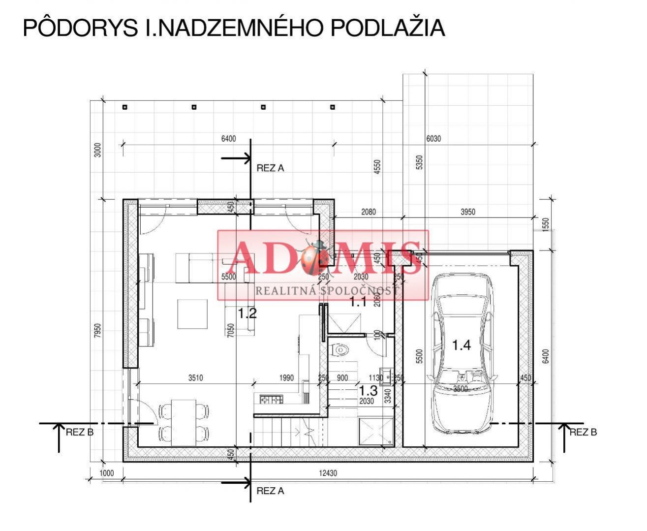 Pozemek, bydlení, prodej, Čaňa, Čaňa, Košice - okolie, obrázek č. 1