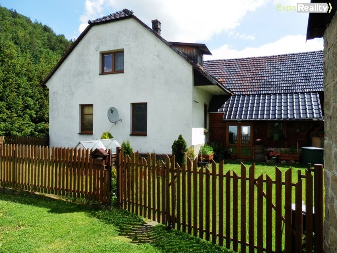 Prodej rodinného domu včetně hospodářského stavení v obci Bystřička, obrázek č. 2