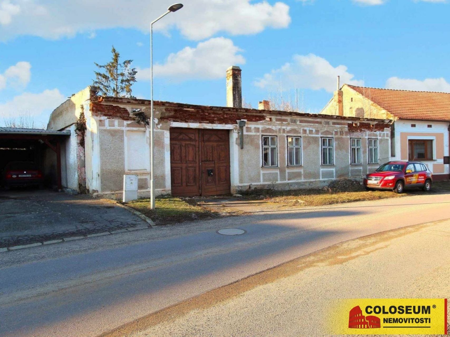 Starý Petřín, stavební parcela, 1 485 m2, sítě, stodola  pozemek, obrázek č. 1