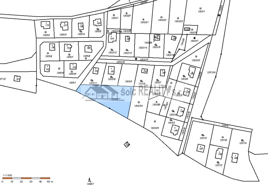 Prodej pozemku o výměře 1202 m2, obrázek č. 3