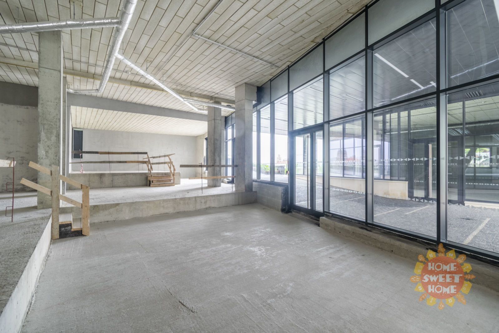 Nové obchodní prostory k dokončení k pronájmu 528 m2, Residence Churchill, Praha 2 - Vinohrady, obrázek č. 1