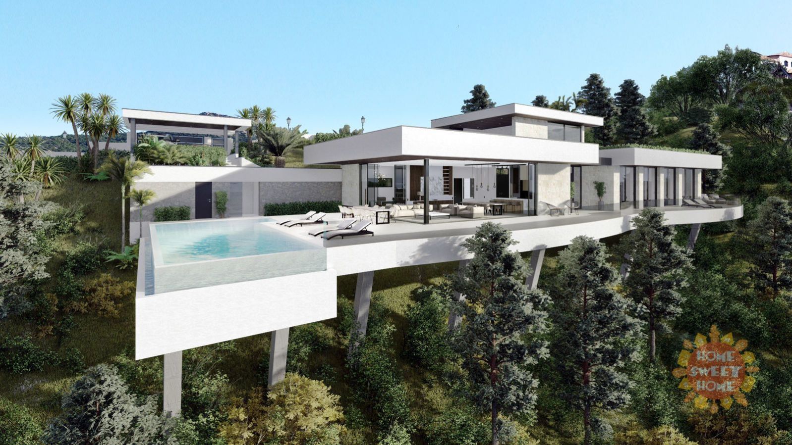 Španělsko - Marbella, luxusní vila 324 m2 + terasa 533 m2, výhled, infinity pool, Benahavis, obrázek č. 1