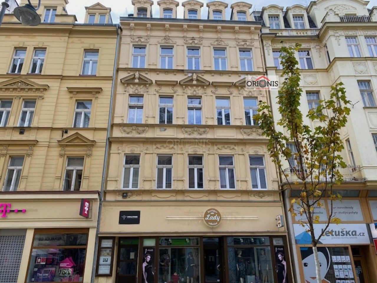 Prodej sklepního nebytového prostoru 84m2 + pozemek vnitro blok 102m2 , T.G.Masaryka, Karlovy Vary, obrázek č. 1