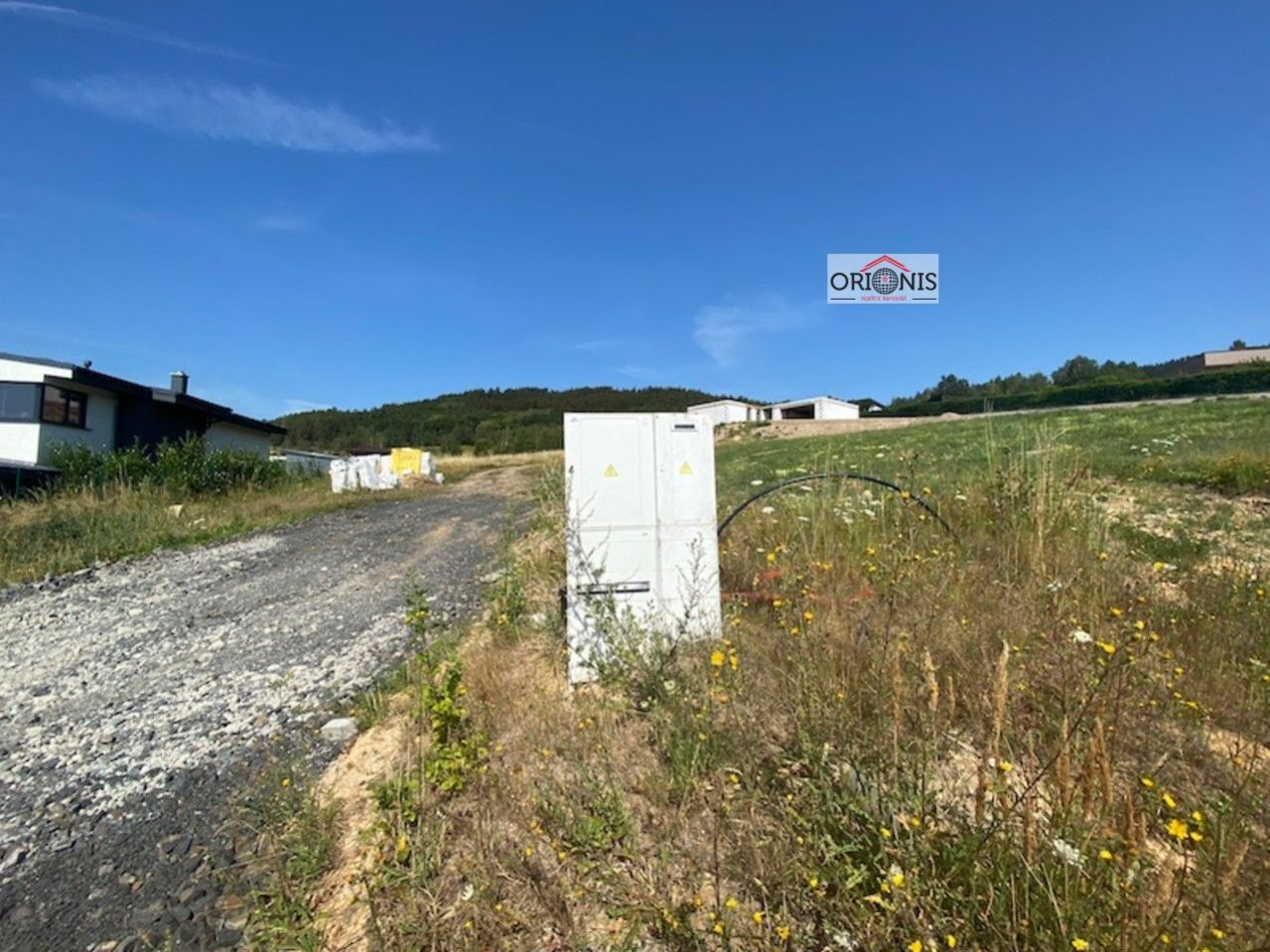 Prodej stavební parcely 1024m2 , obec Zelená u Málkova, obrázek č.1