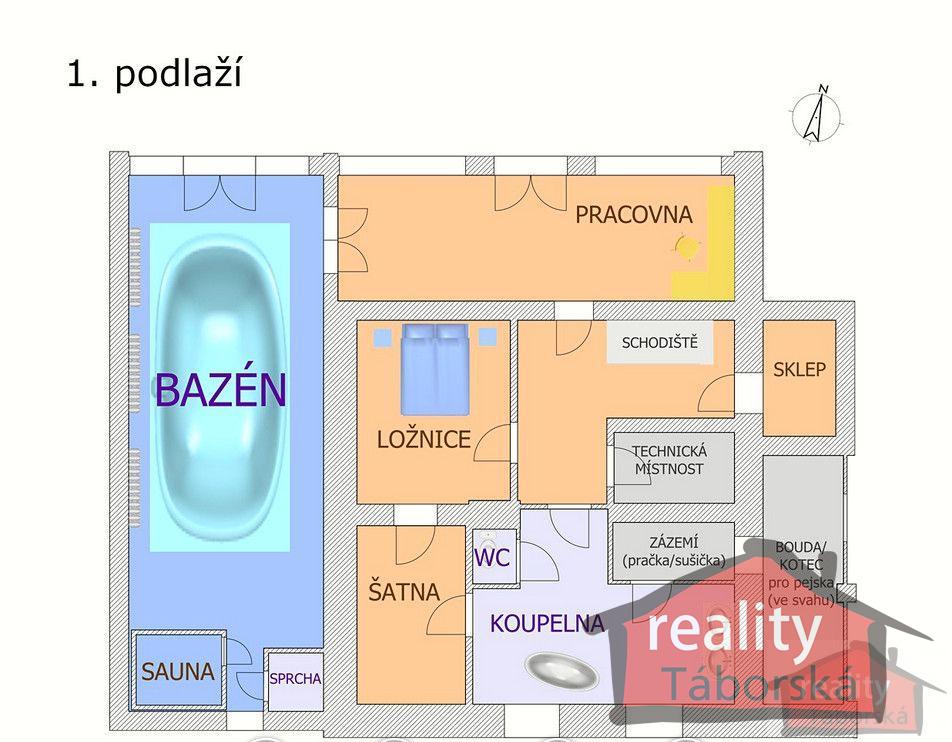 Atraktivní, prostorný rodinný dům 4+kk, Praha -Kyje, obrázek č. 3