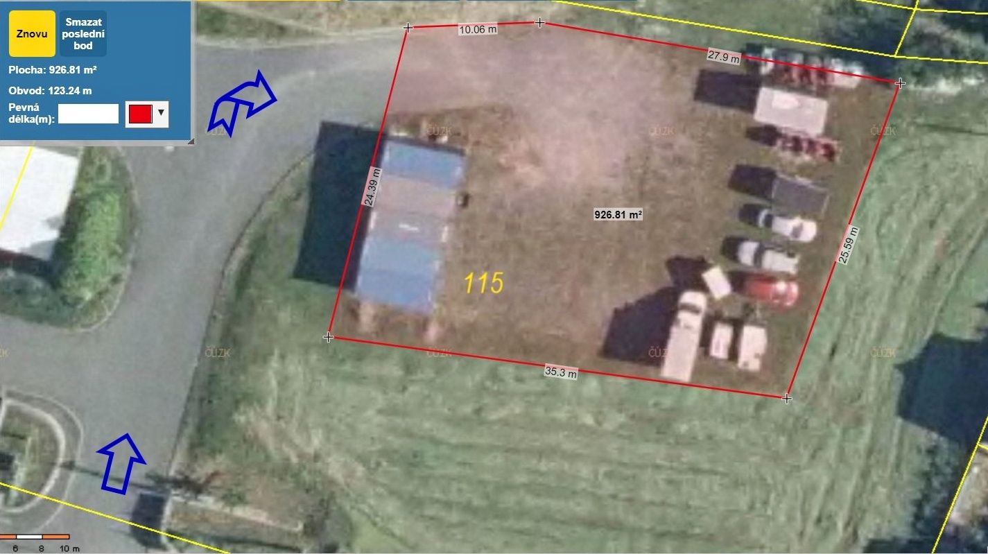 Nájem zpevněného pozemku cca 920 m2, Kunice, D1, obrázek č. 2