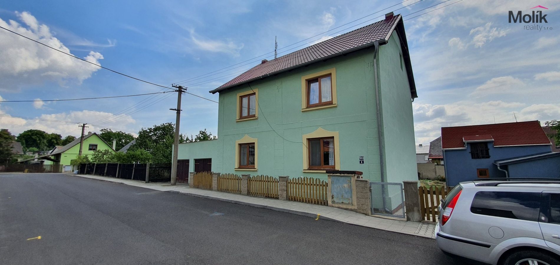 Prodej rodinného domu se zahradou a garáží o celkové výměře 687 m, Karla Čapka 583/6, Lom.