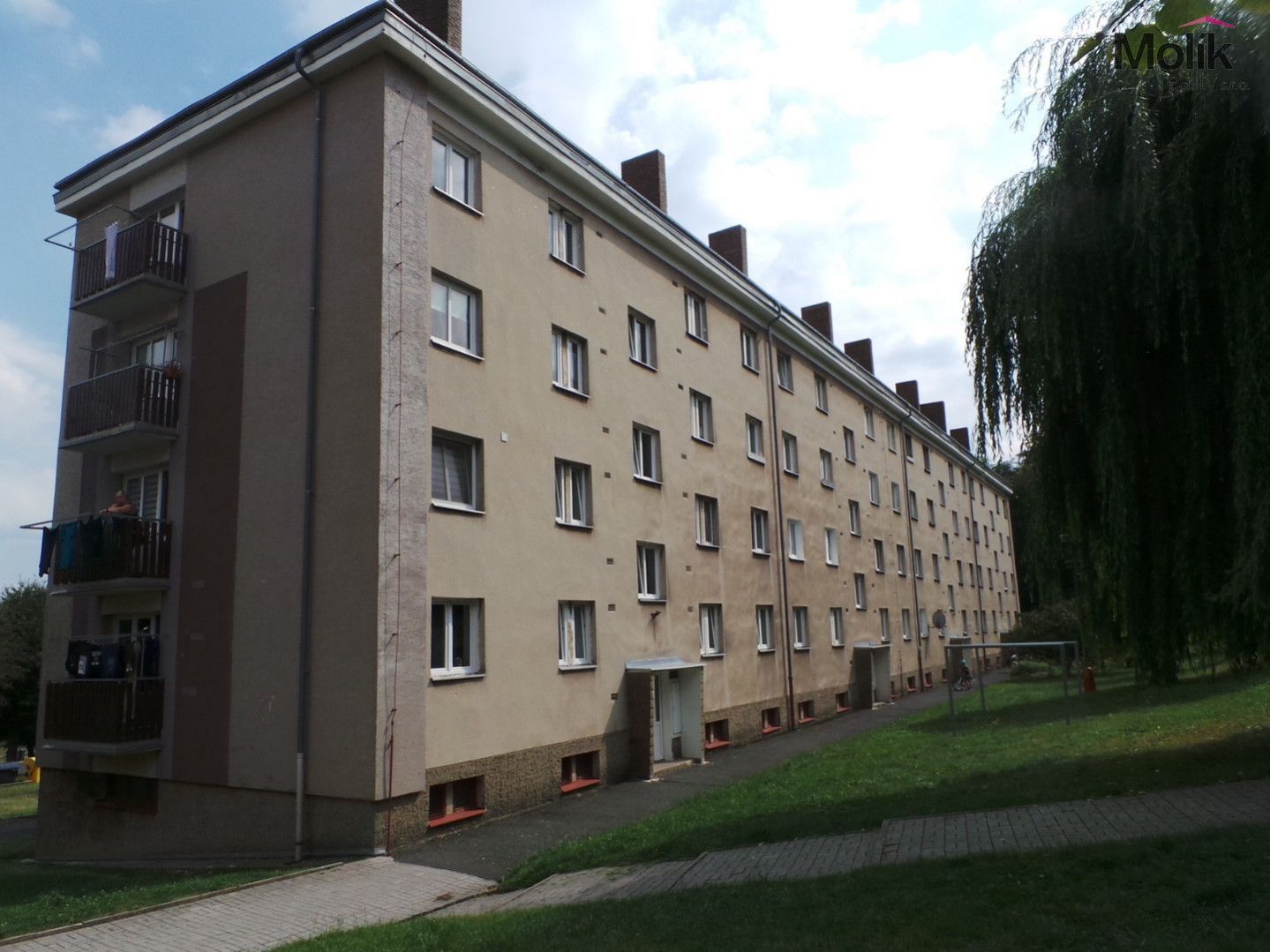 Pronájem bytové jednotky 2+1+B, 58 m2, Meziboří - ulice Okružní, obrázek č. 1