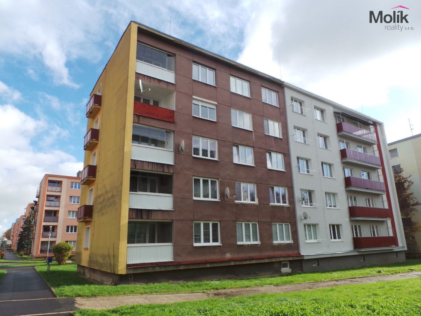 Prodej bytové jednotky 2+1+B, 54 m2, OV, Litvínov ulice Ukrajinská