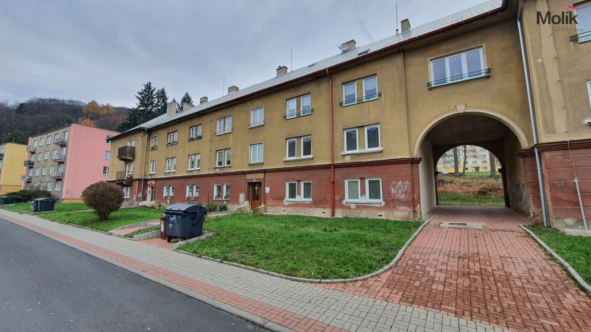 Pronájem bytové jednotky 2+1 57 m, Alešova 862, Litvínov.