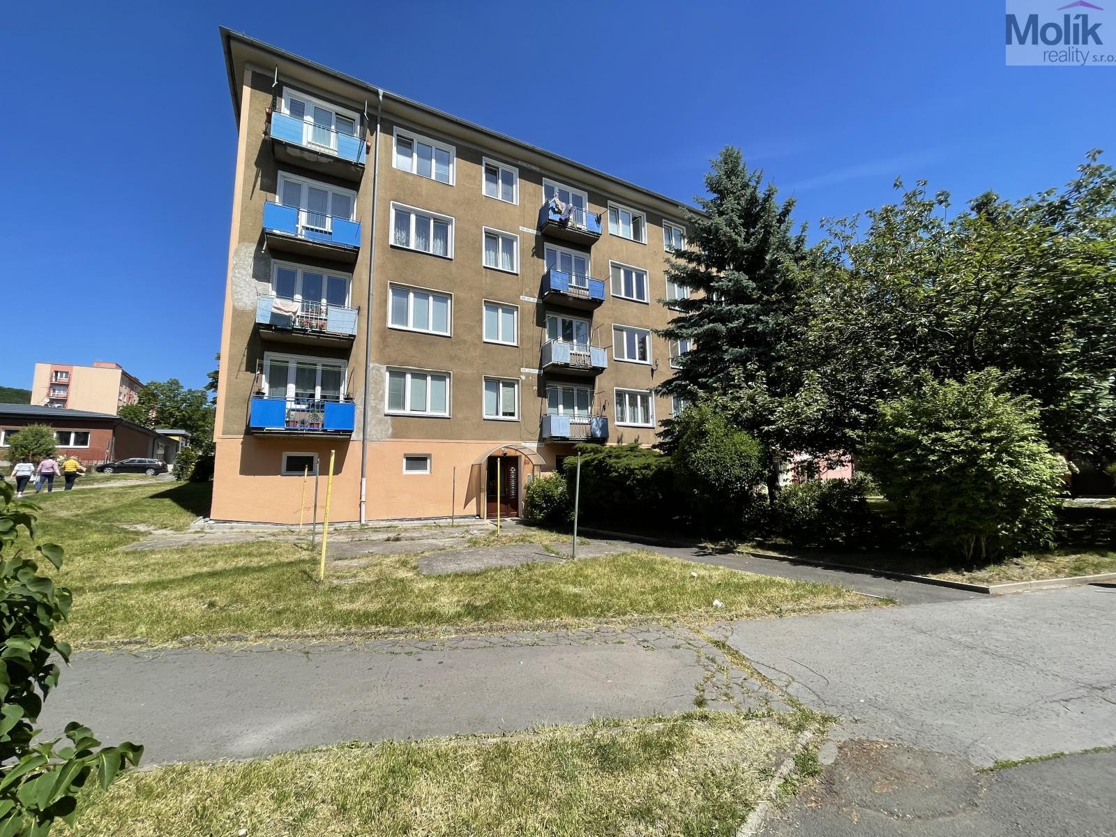 Pronájem bytu 3kk s balkónem, ul. Valdštejnská, Horní Litvínov, Litvínov, okres Most, 52 m2