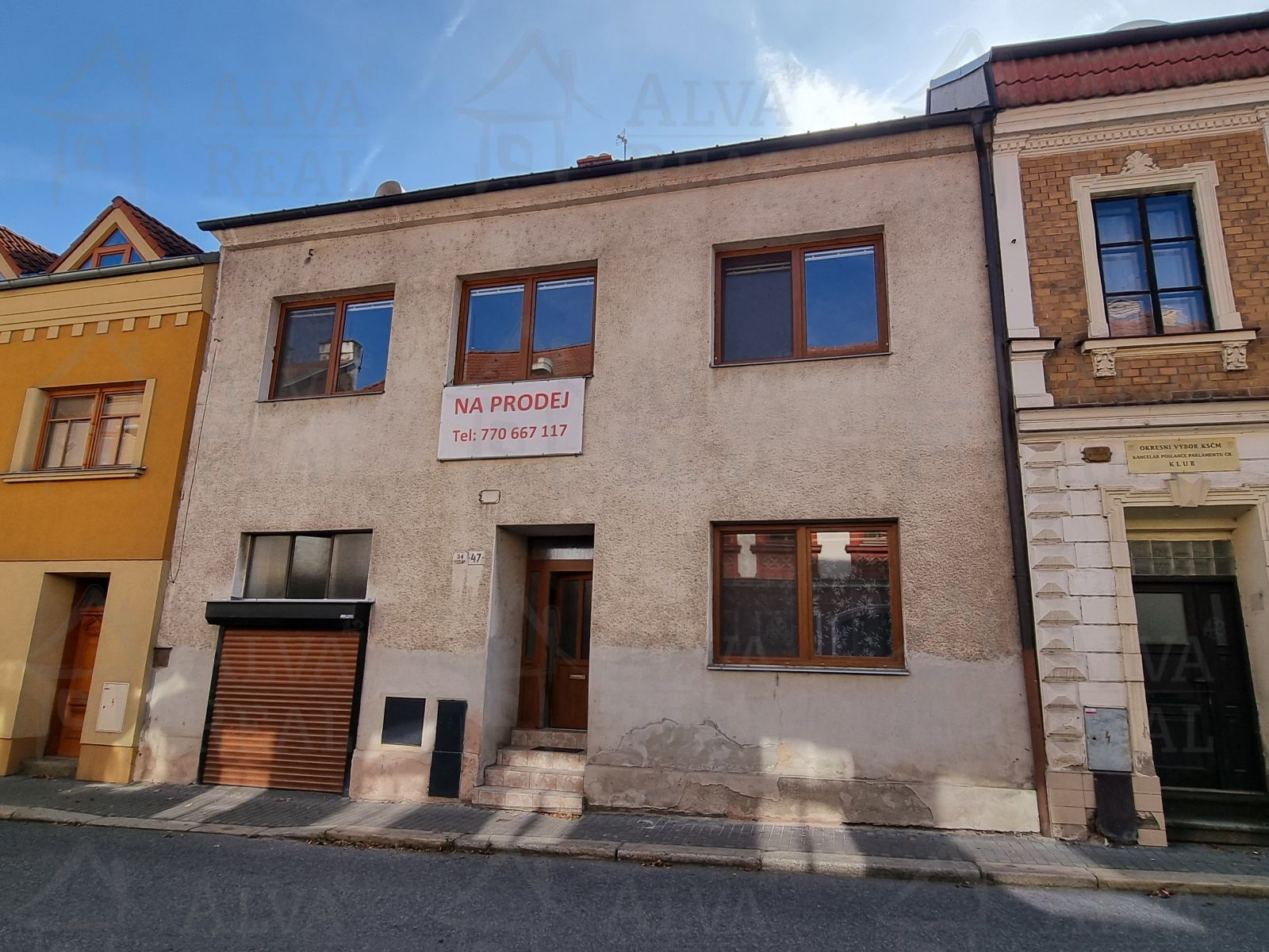 Prodej rodinného domu se 2 bytovými jednotkami 1+1 a 3+kk v centru Třebíče, pozemek 211 m2, prostorn, obrázek č. 1