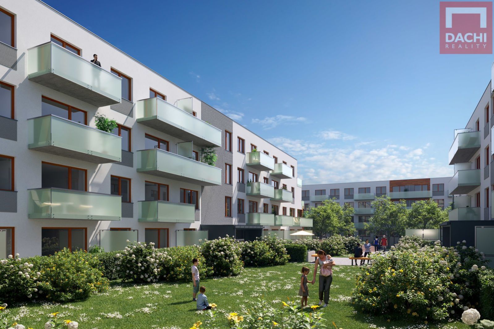 Prodej novostavby byt 203 F3  4+kk 82,30m s balkonem, Olomouc, Bytové domy Na Šibeníku II.etapa, obrázek č. 2