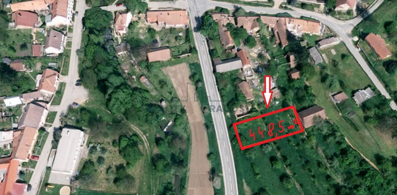 Prodej stavebního pozemku 448,5 m2 v Bohuslavicích u Kyjova , lokalita u Hřiště., obrázek č. 2