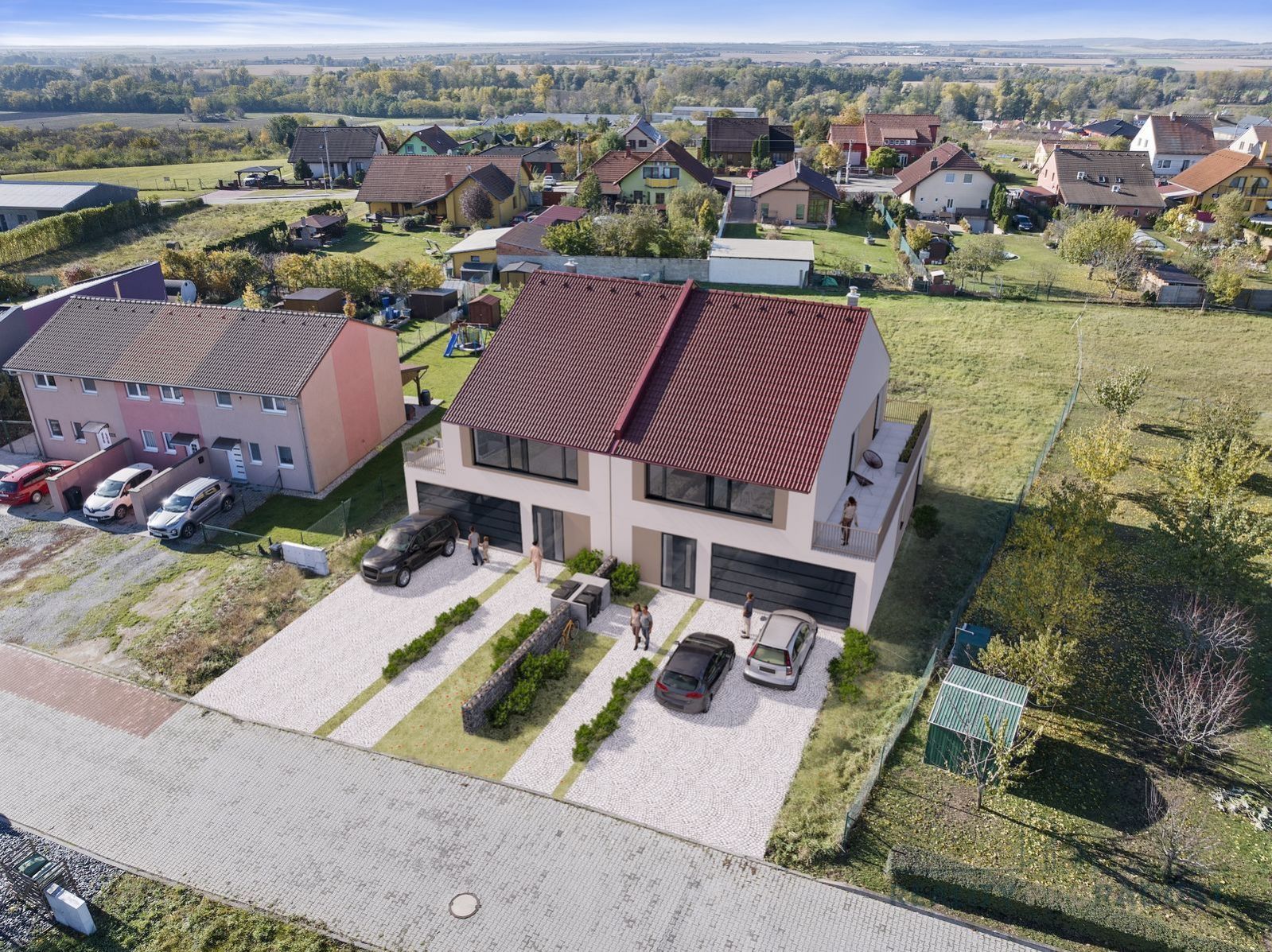 Prodej rodinného domu 4+kk, s garáží, pozemkem 608 m2, Medlov - Brno venkov, obrázek č. 3
