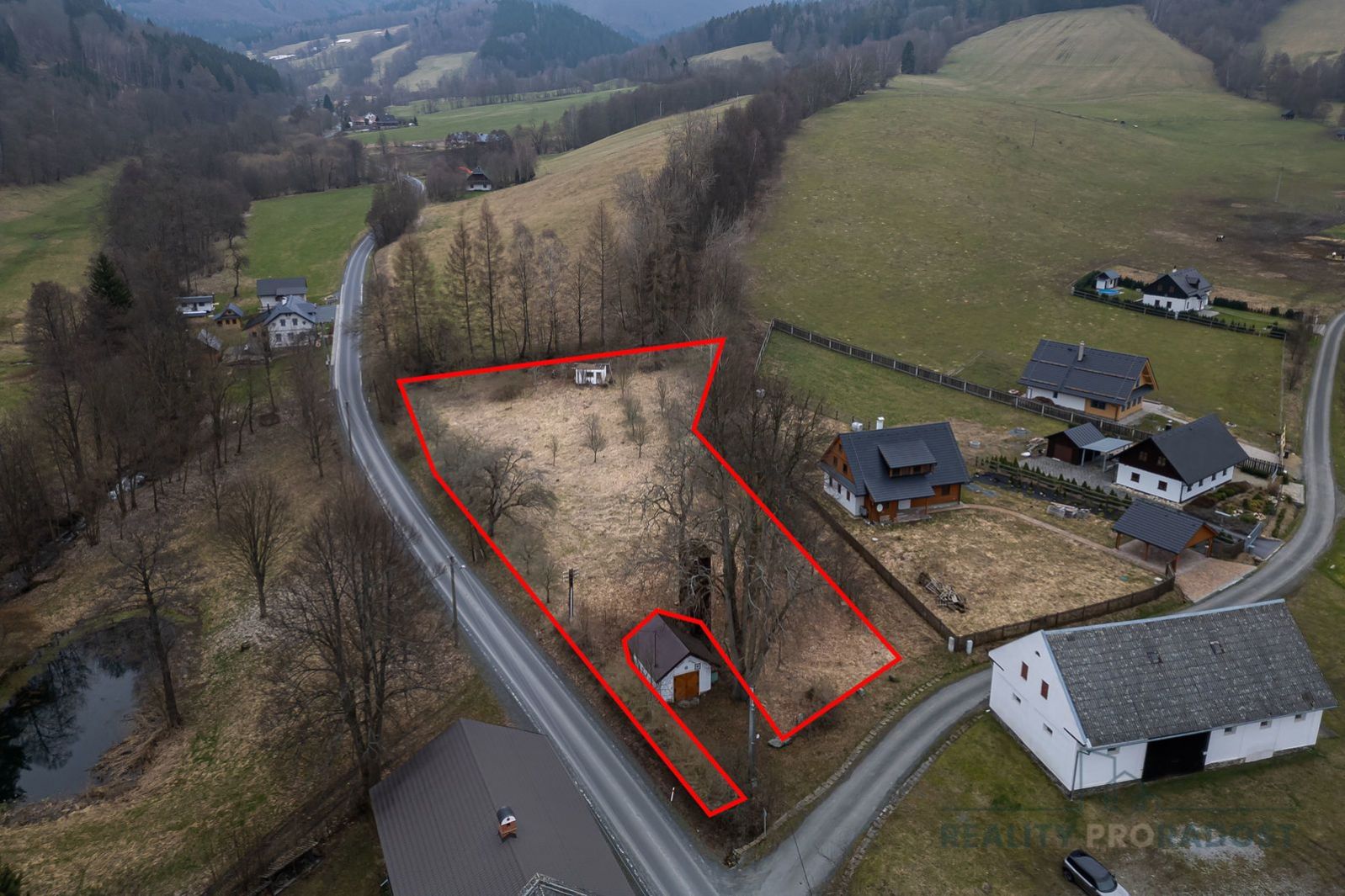 Prodej pozemku, 3 075 m2, k bydlení, obec Vernířovice, okr. Šumperk, obrázek č. 2