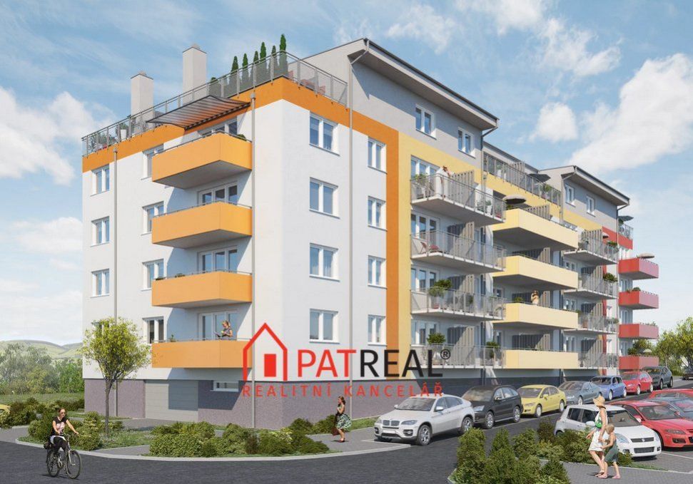 Bytová jednotka 3+kk, 70.50m2 se dvěma balkony a garážovým stáním - bytový komplex POD CHVALOVKOU - 