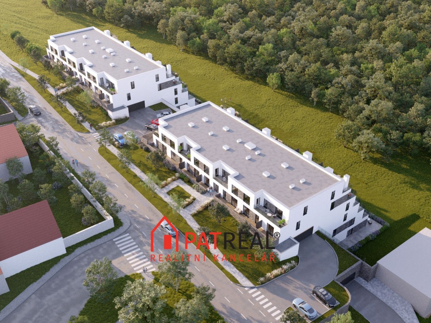 Bytová jednotka 4+kk, 286.85m2 s velkou terasou a zahradou - U HLUBOČKU vila domy Kníničky, obrázek č. 3