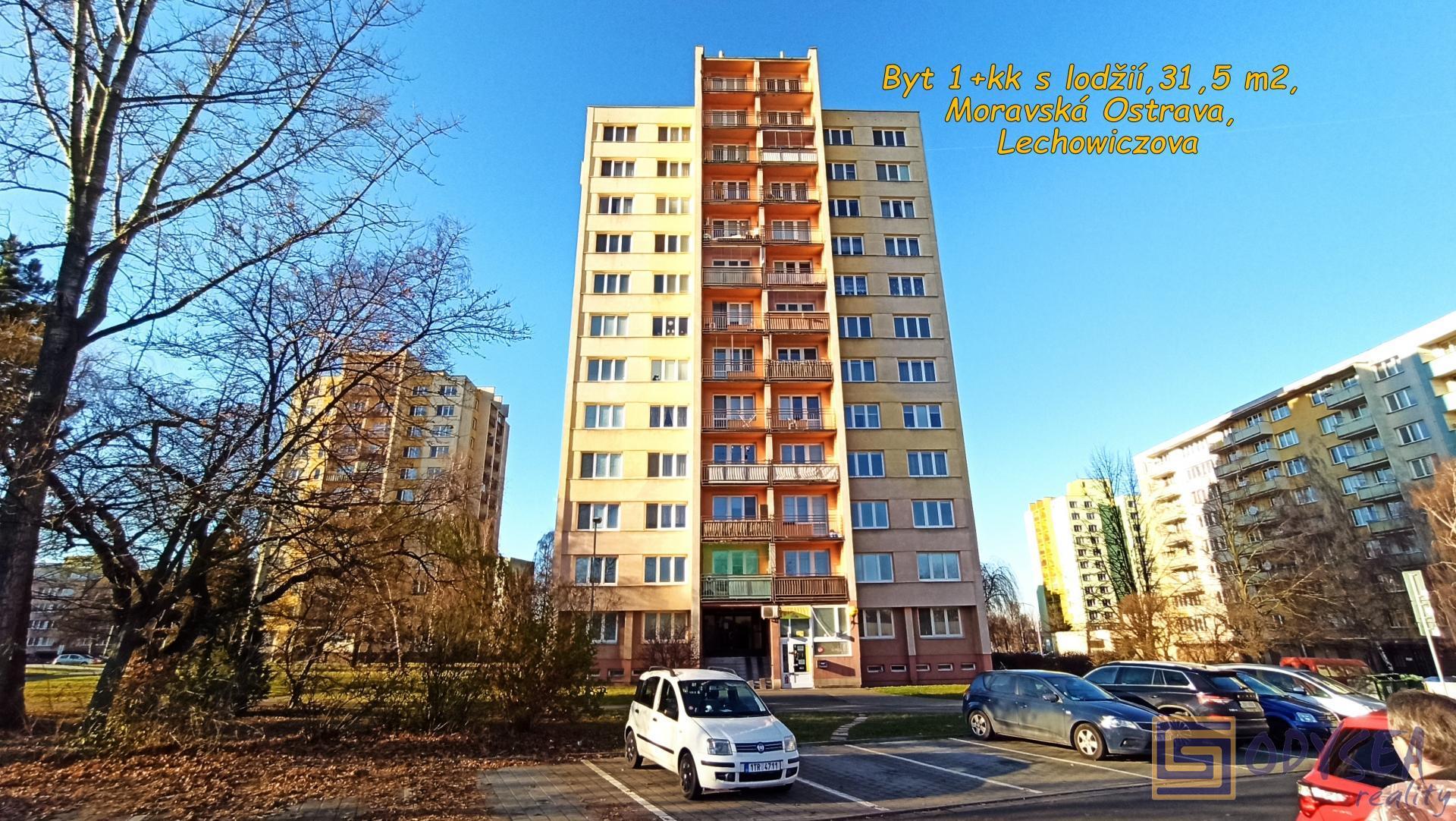 Byt 1+kk s lodžií,31,5 m2, Moravská Ostrava, Lechowiczova, obrázek č. 1