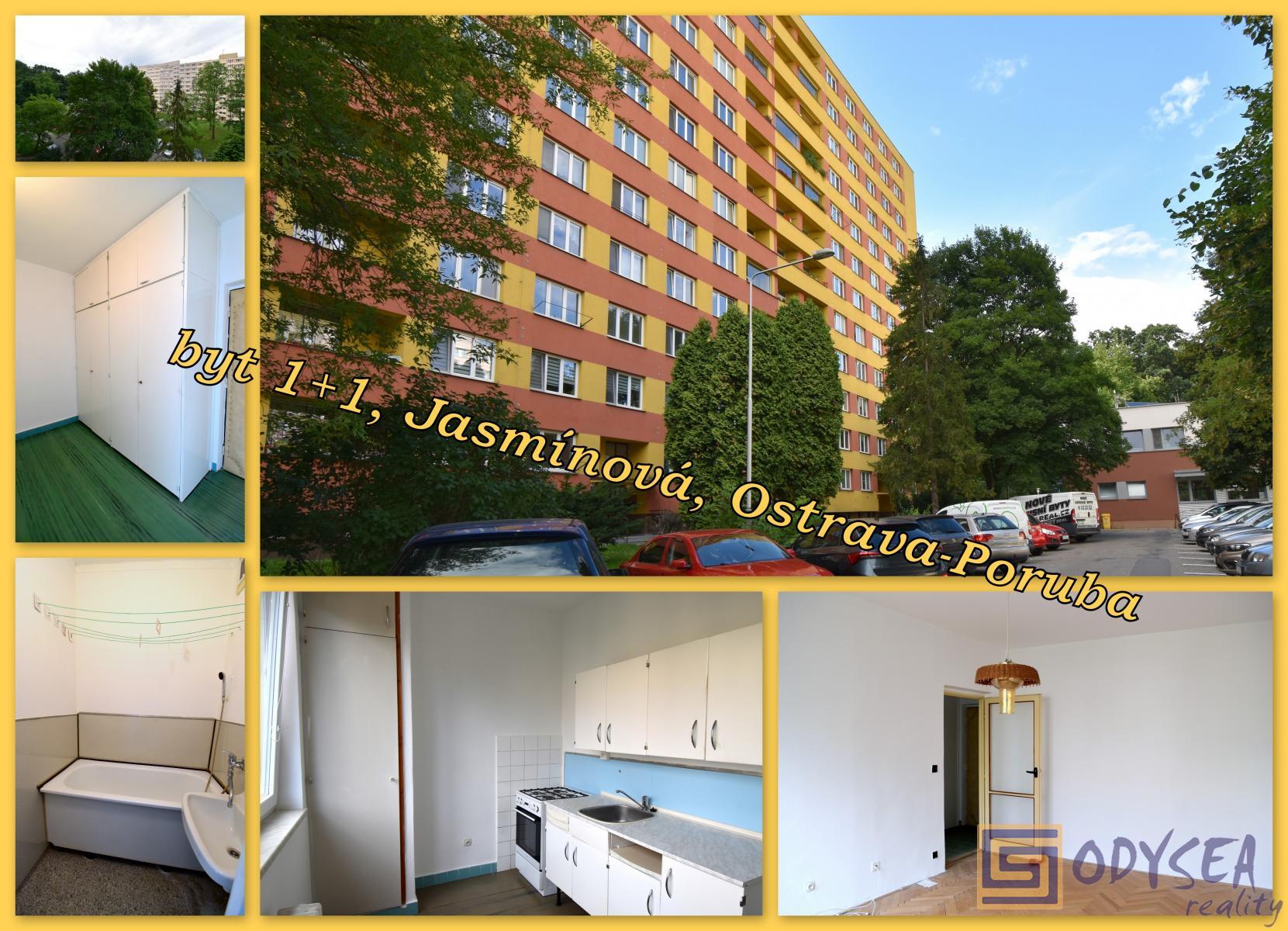 Byt 1+1, 37 m2, Jasmínová, Ostrava-Poruba