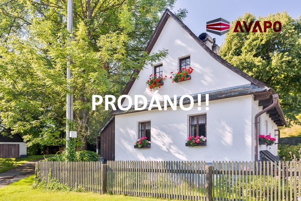 PRODÁNO !!! Prodej pěkného domu 3+1 u obci Dolní Moravice 