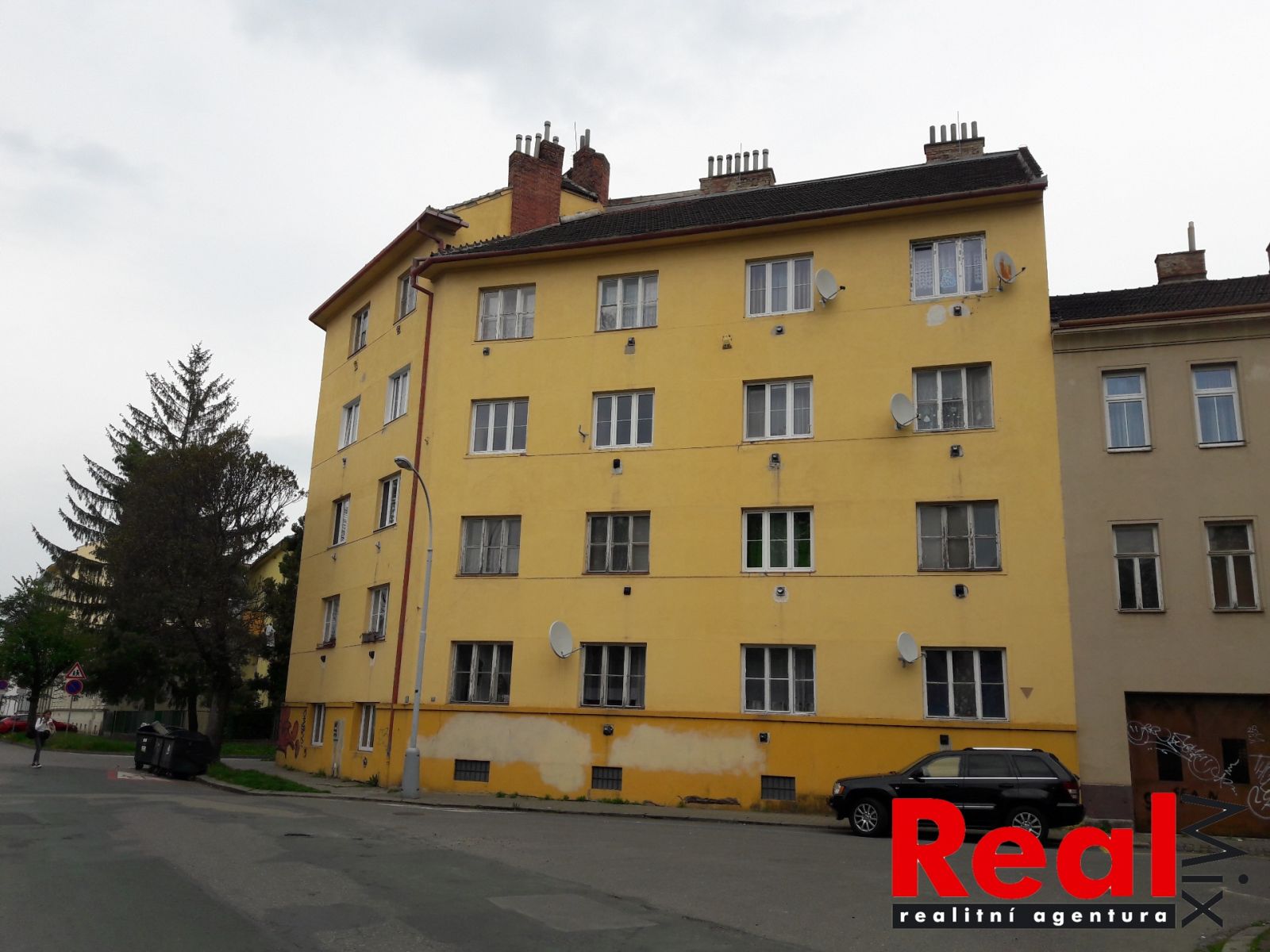 Prodej, bytový dům, 36 jednotek + sklepy + půdy, ul. Sekaninova / Husovická, Brno - Husovice