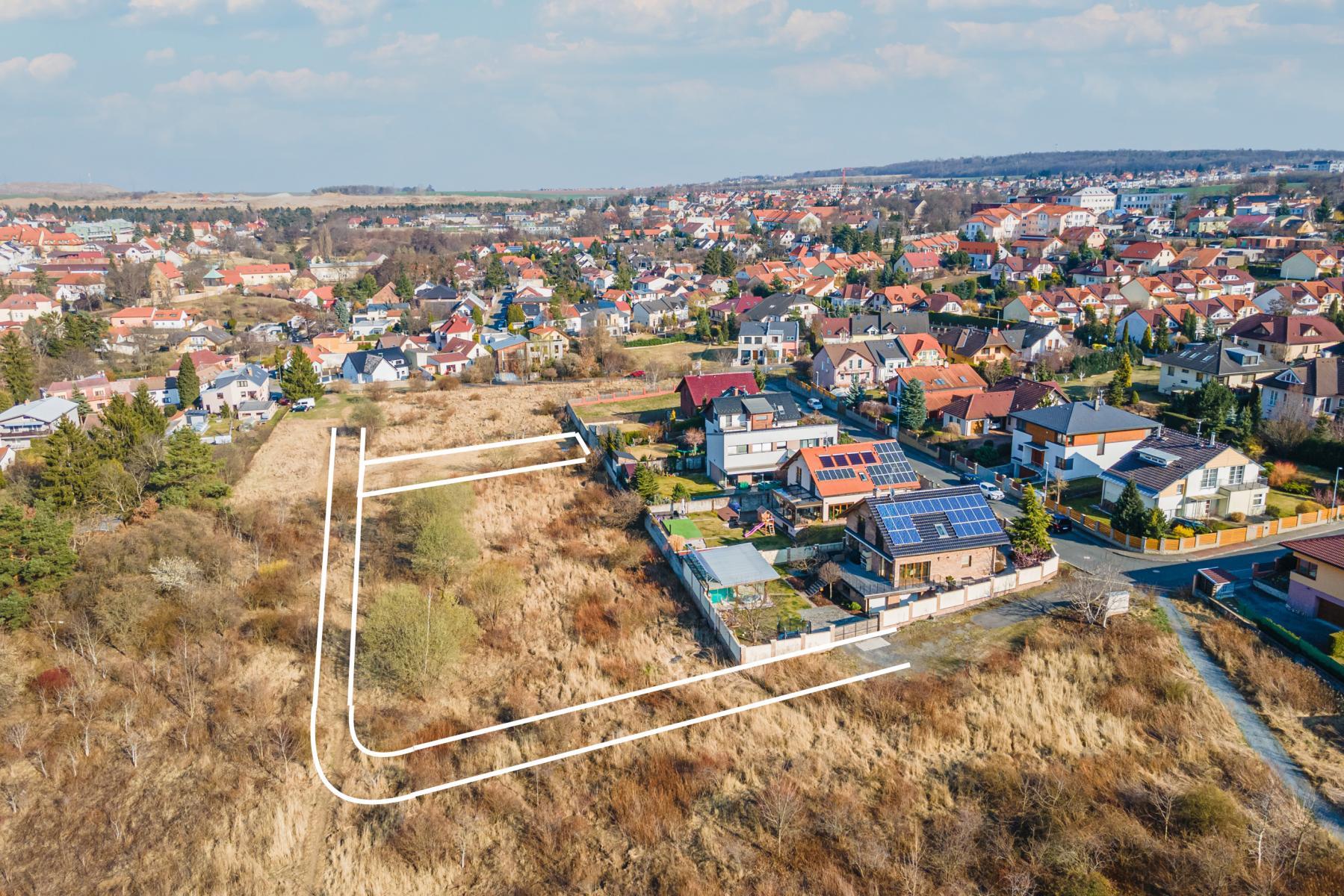 Prodej stavebního pozemku 810m2, Praha 8 - Dolní Chabry, obrázek č.10