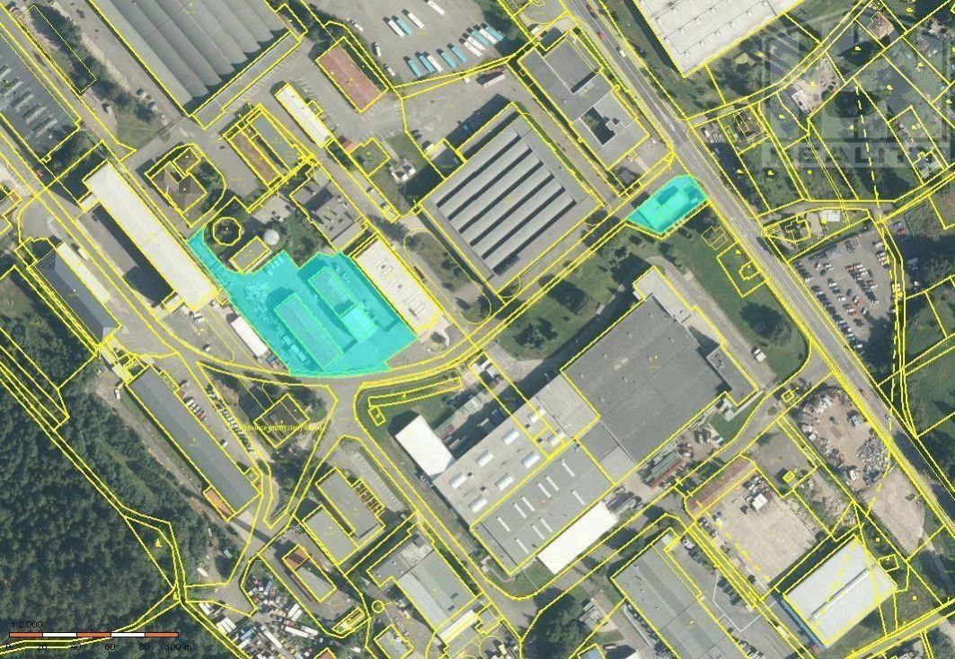 Výrobního a skladovacího areálu na okraji Jablonce n.N.  v průmyslovém areálu ul. Belgická, obrázek č.2